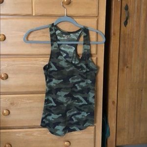 Camo tank top